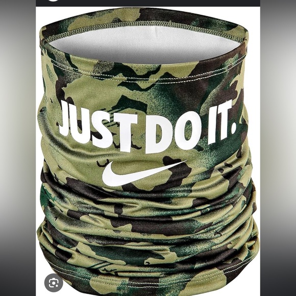 Nike Unisex-Adult Just Do It Running Neck Gaiter Wrap with Dri-Fit Technology - Picture 3 of 3